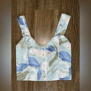 NWOT Abercrombie Crop Top